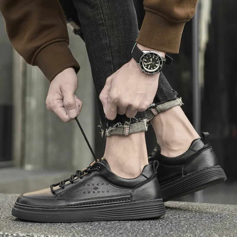 JOSEPH ABBOUD Slip Resistant, Abrasion Resistant, Lightweight, Breathable, Support Low Top Skateboard Shoes Men's-8