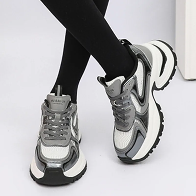 JOSEPH ABBOUD Low Top Chunky Sneakers Women's-5