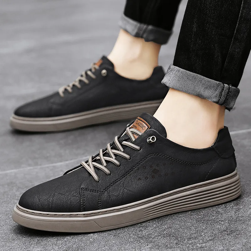 JOSEPH ABBOUD Coverage Slip-Resistant Cushioning Wear-Resistant Lightweight Breathable Low-Top Skateboard Shoes Men's-2