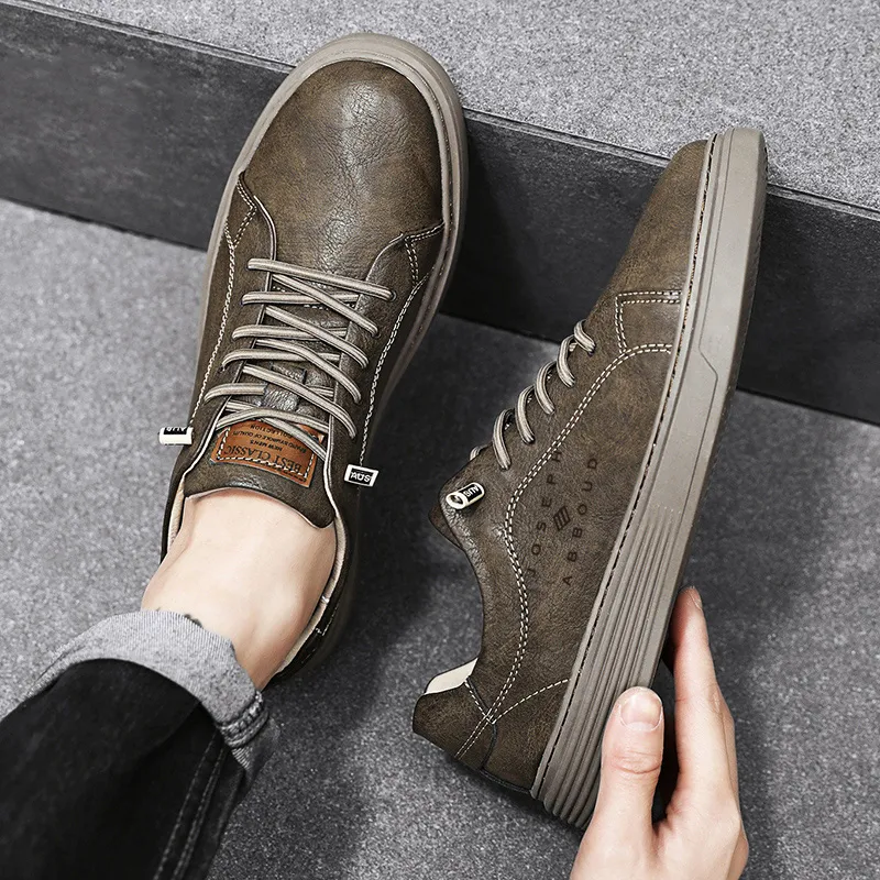 JOSEPH ABBOUD Coverage Slip-Resistant Cushioning Wear-Resistant Lightweight Breathable Low-Top Skateboard Shoes Men's-13