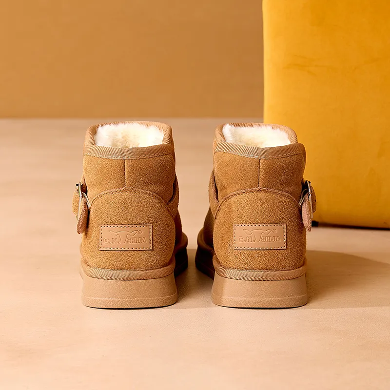 GNSJ Warm Short Snow Boots Women's-3