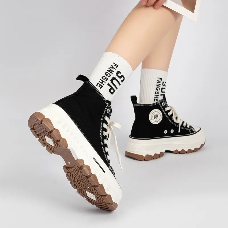 Humanism 1986 High Top Canvas Shoes Women's-6