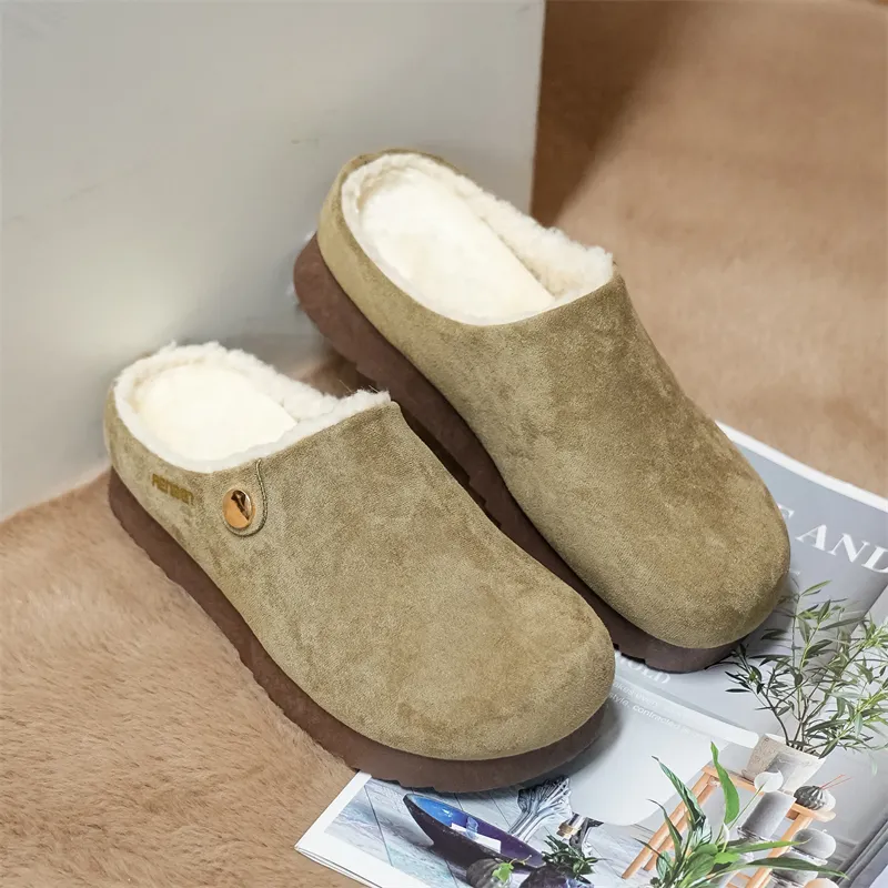 Humanism 1986 Multi Layer Sole Closed Toe Slippers Women's-14