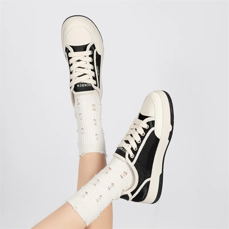 Humanism 1986 Lightweight Breathable Height Increasing Low Top Skateboard Shoes Women's-12