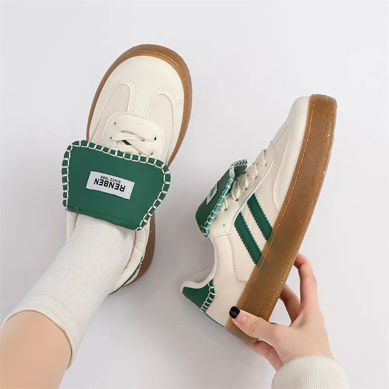 Humanism 1986 Cushioning Abrasion Resistant Balance Lightweight Breathable Support Low Top Skateboard Shoes Women's-4