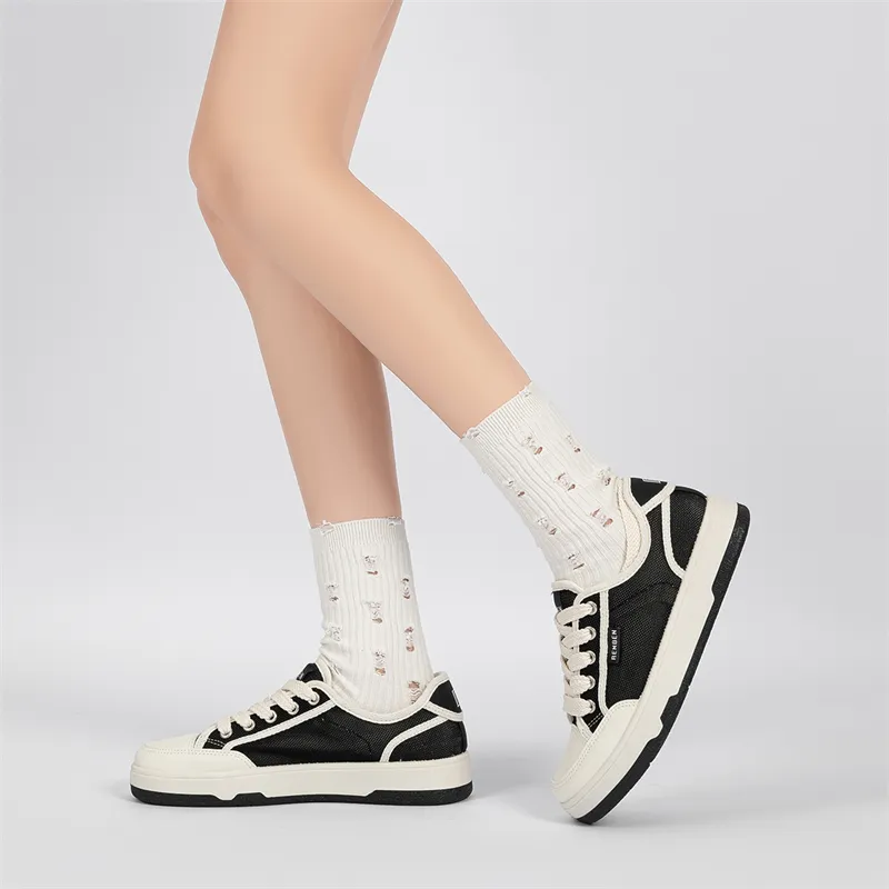 Humanism 1986 Lightweight Breathable Height Increasing Low Top Skateboard Shoes Women's-11