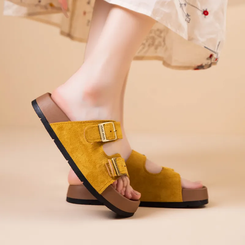 Humanism 1986 Slide Slippers Women's-4