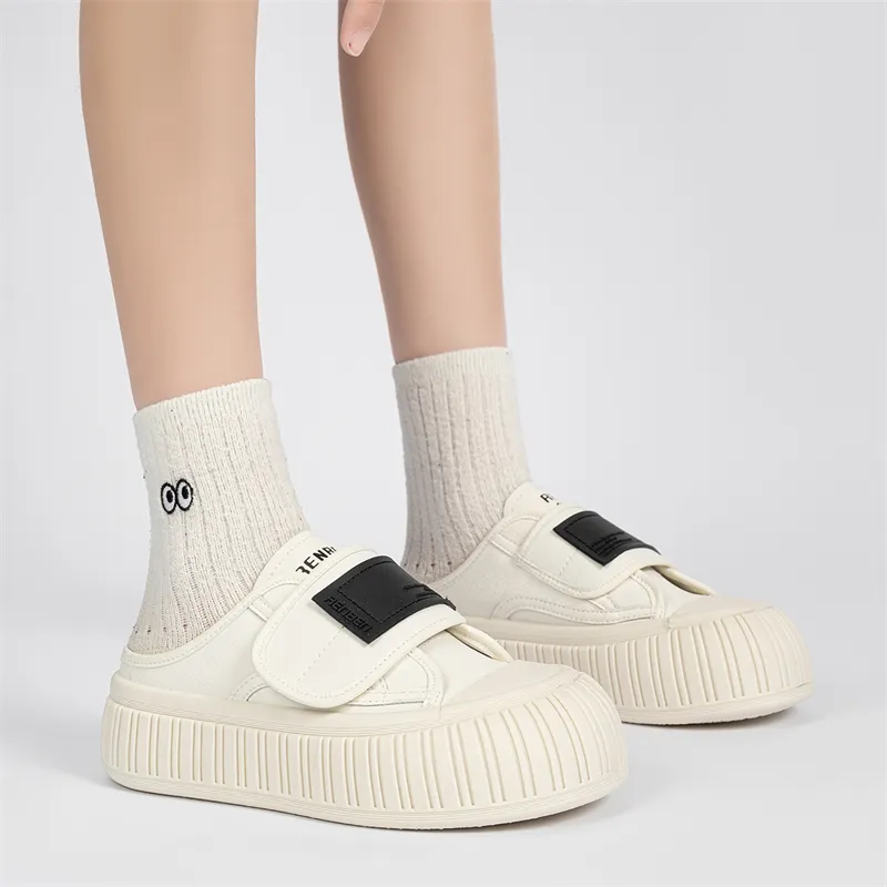 Humanism 1986 Balance Lightweight Breathable Height Increasing Low Top Skateboard Shoes Women's-5