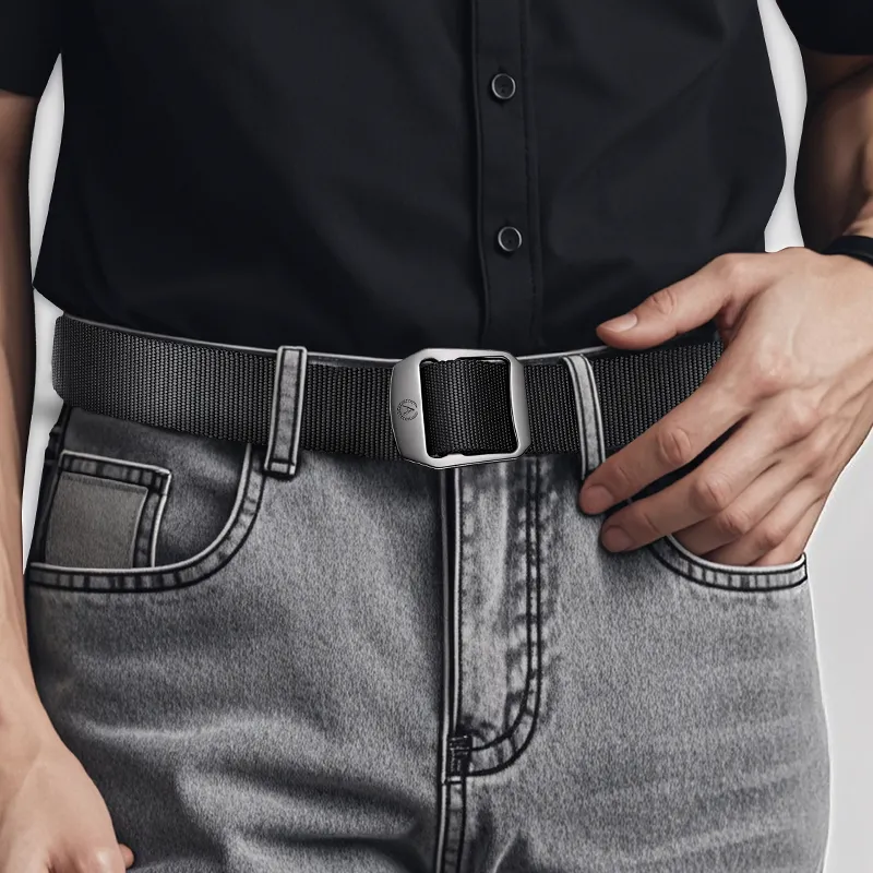 AOKANG Zinc Alloy Belt Men's 3.6CM-6