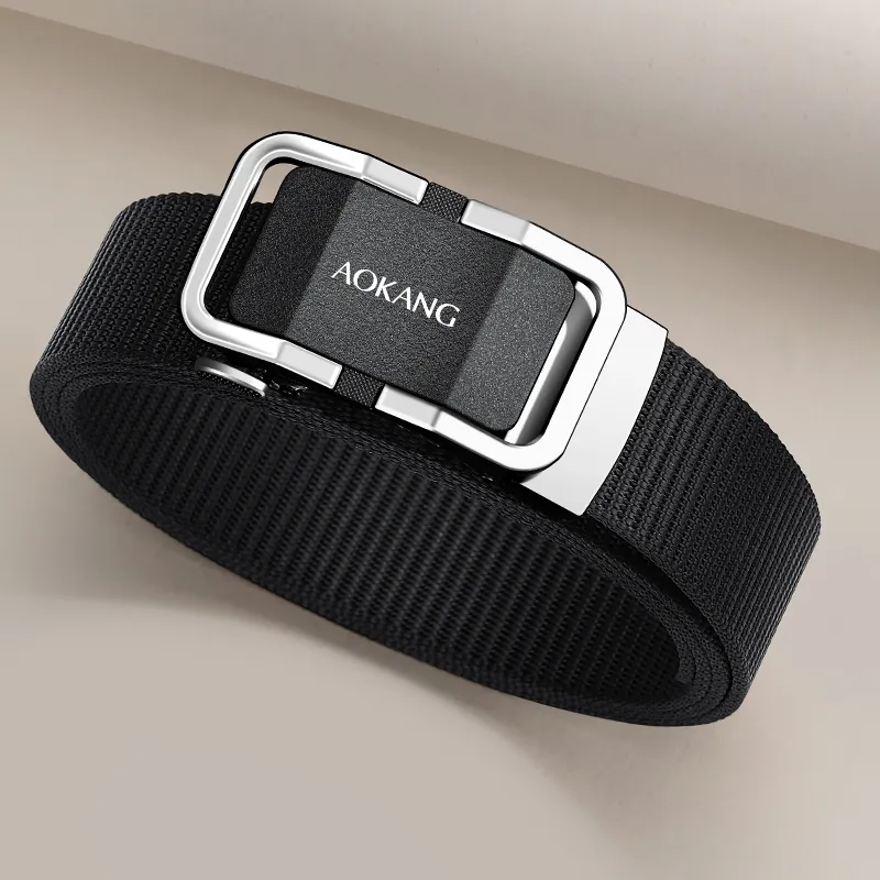 AOKANG Fabric Woven Strap Men's 3.4CM-9