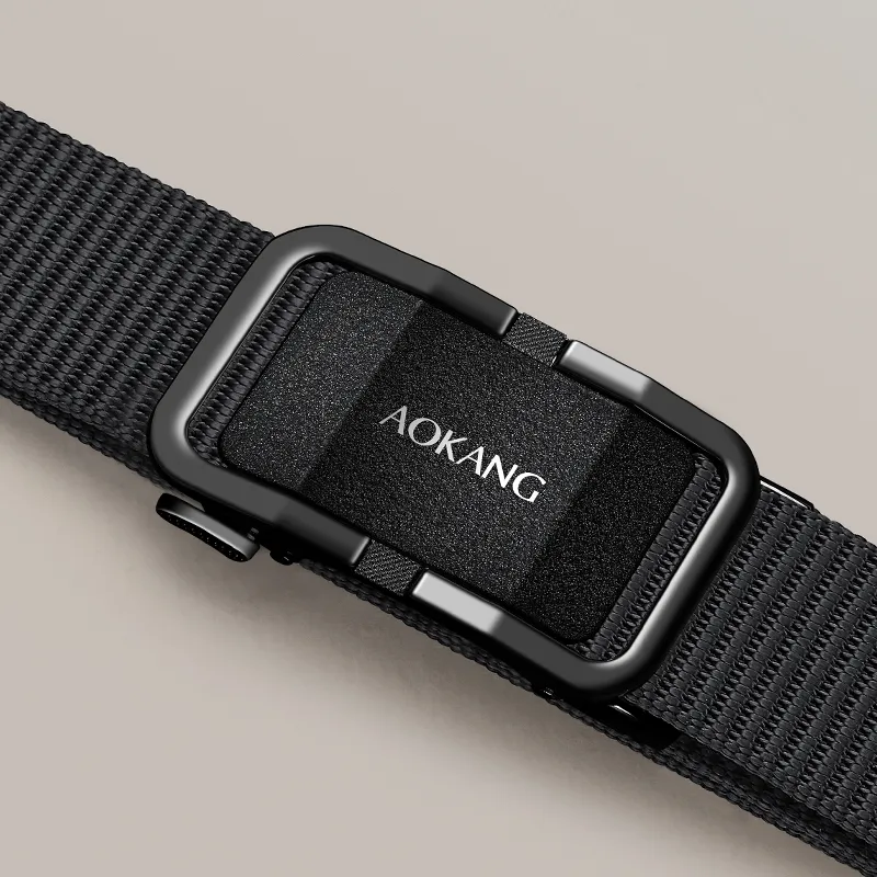AOKANG Fabric Woven Strap Men's 3.4CM-5