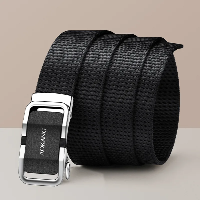 AOKANG Fabric Woven Strap Men's 3.4CM-10