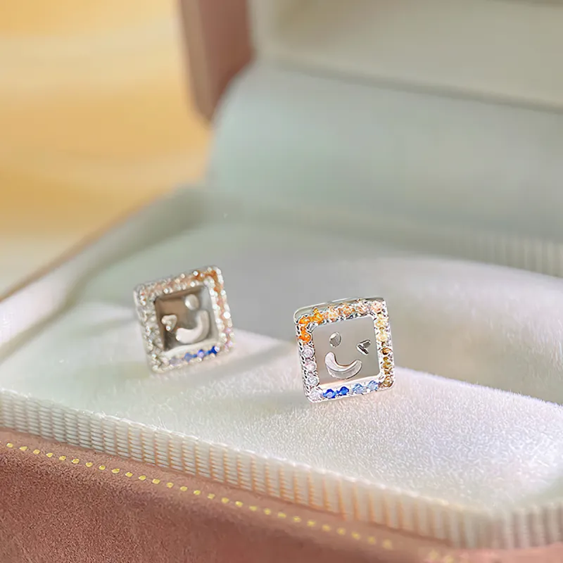 AIDIER 999 Fine Silver Stud Earrings Women's-2