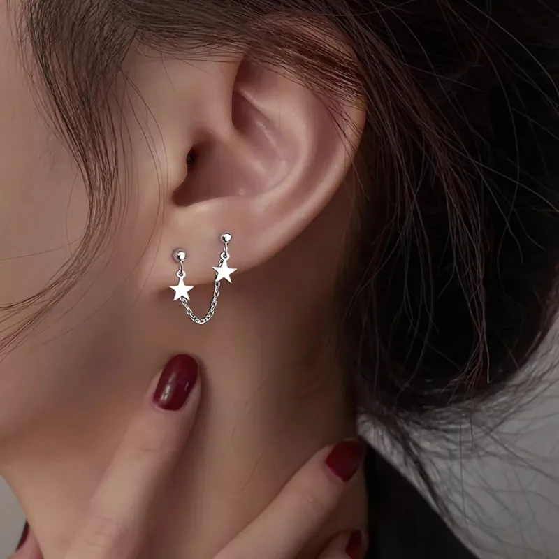 AIDIER 925 Sterling Silver Earrings Women's-5