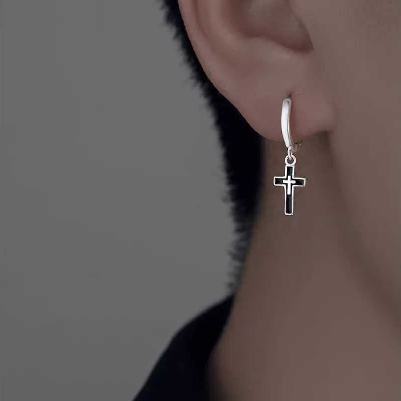 AIDIER 925 Sterling Silver Earrings Unisex-4