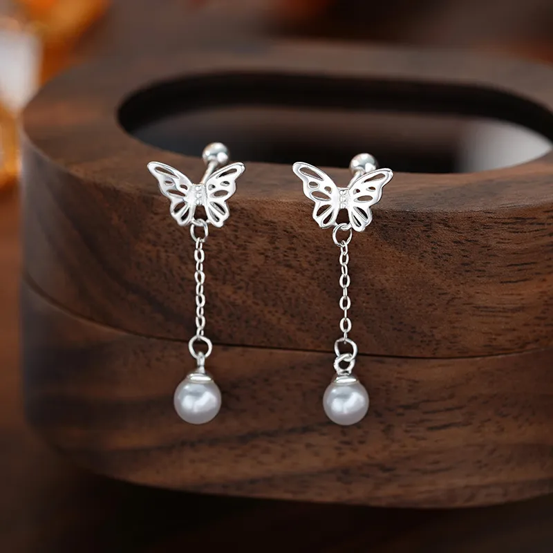 AIDIER S 999 Fine Silver Earrings Women's-1