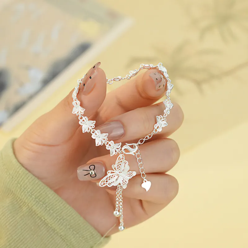 AIDIER 999 Fine Silver Bracelets Women's-3