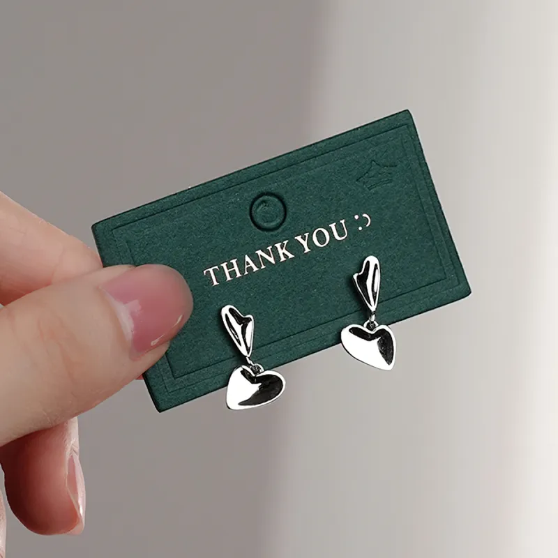 AIDIER 999 Fine Silver Stud Earrings Women's-3