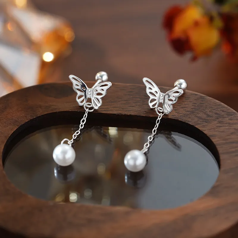 AIDIER S 999 Fine Silver Earrings Women's-2