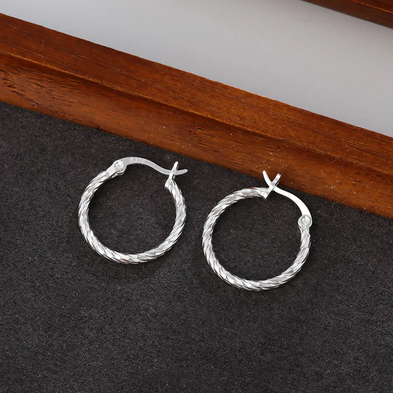 AIDIER 925 Sterling Silver Earrings Women's-4