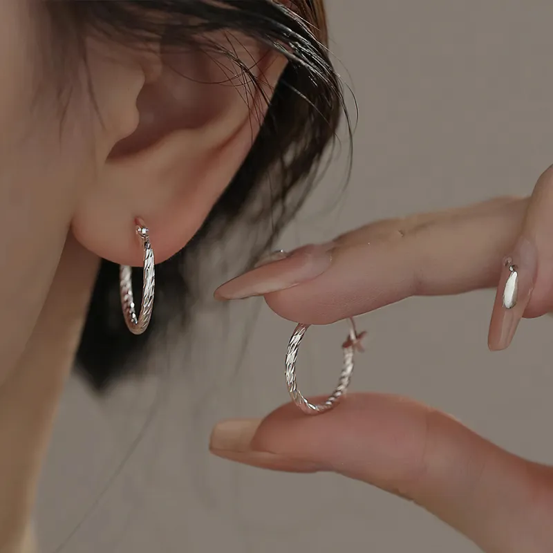 AIDIER 925 Sterling Silver Earrings Women's-5
