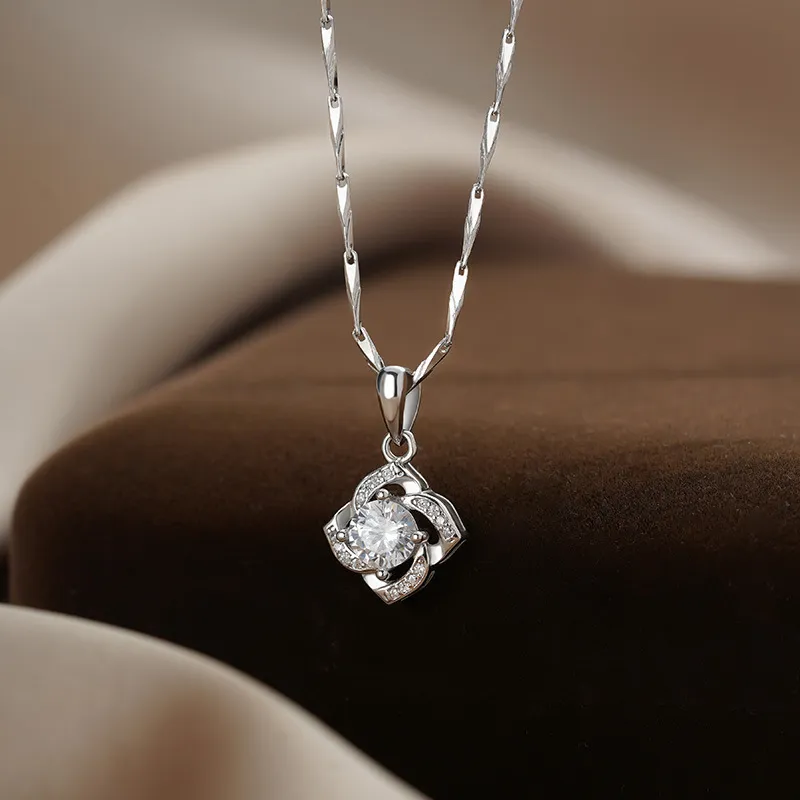 AIDIER 999 Fine Silver Necklaces Women's-1
