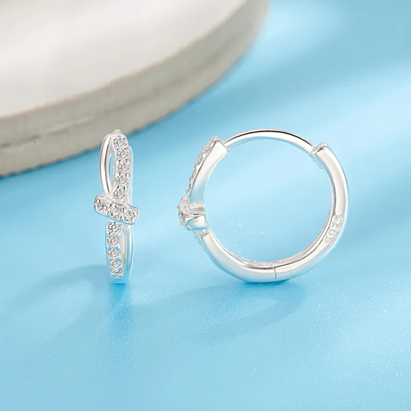 AIDIER 925 Sterling Silver Earrings Women's-3