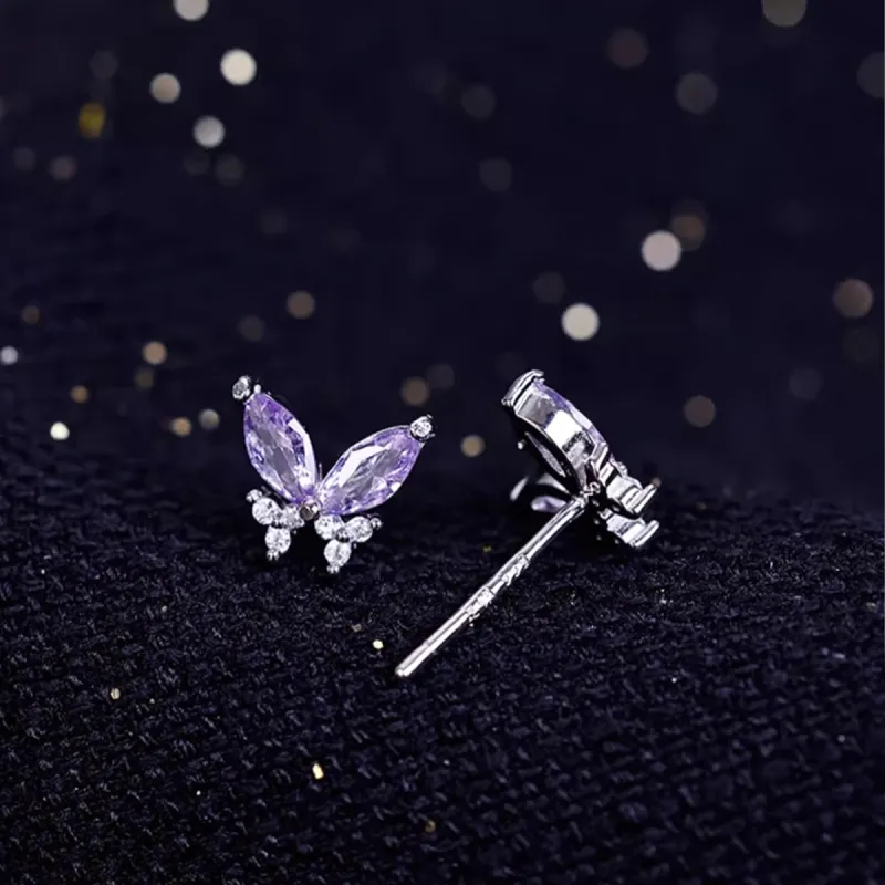 AIDIER 999 Fine Silver Stud Earrings Women's-3