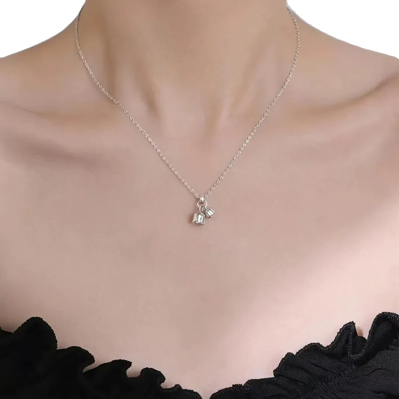 AIDIER 999 Fine Silver Necklaces Women's-2