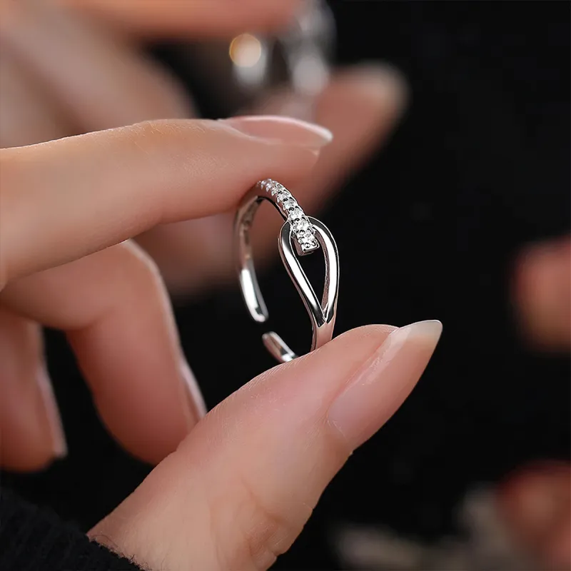 AIDIER 925 Sterling Silver Rings Women's-4