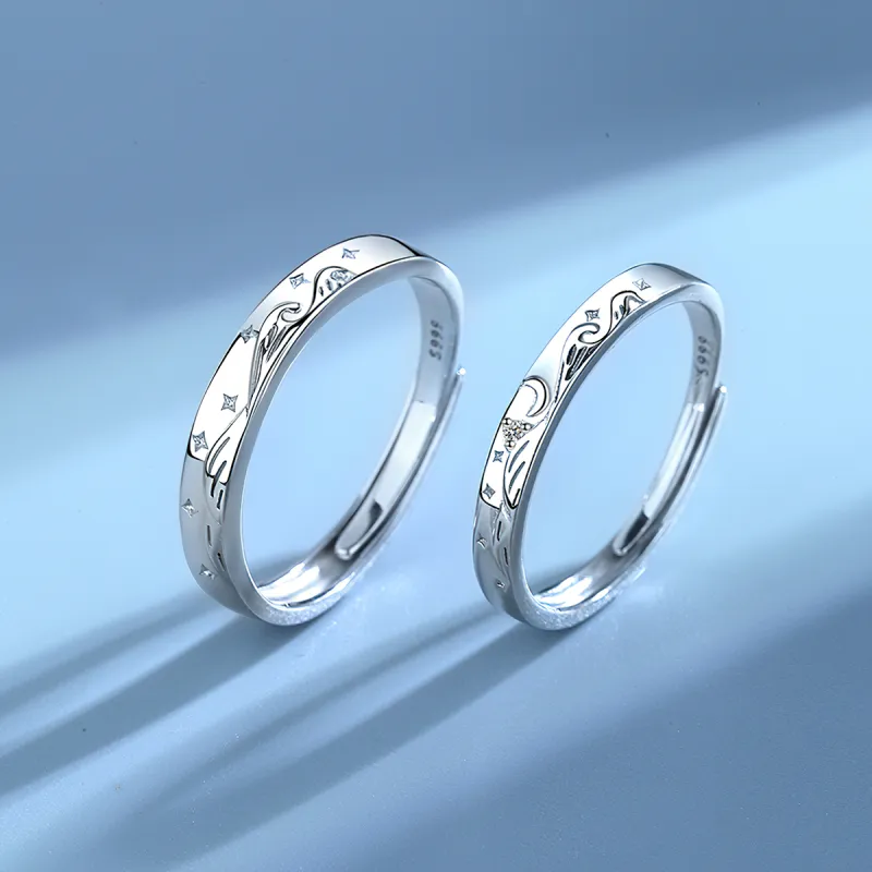 AIDIER 999 Fine Silver Rings Unisex-3