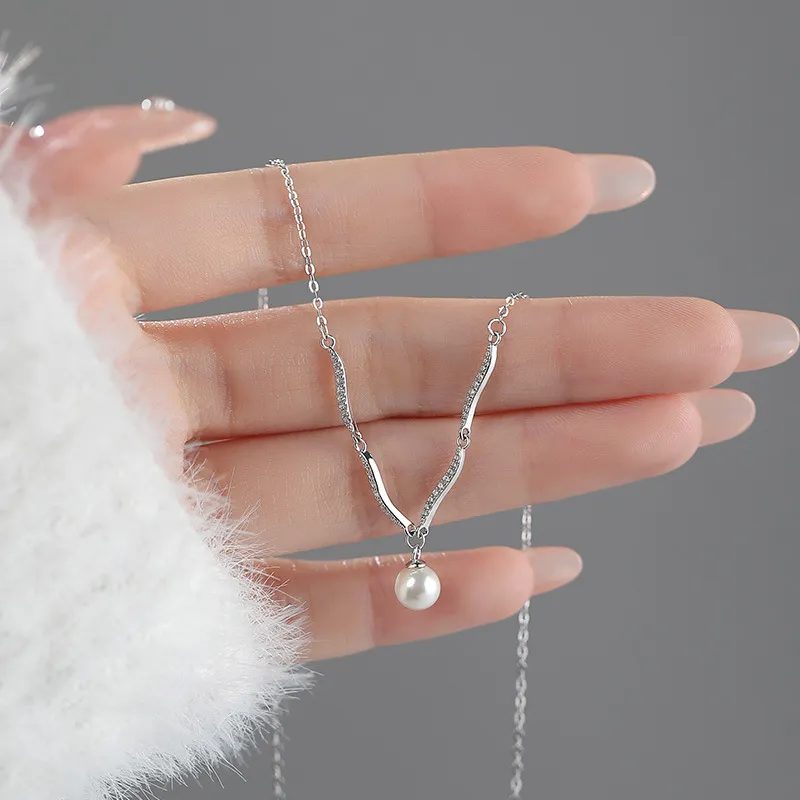 AIDIER S999 Fine Silver Necklaces Women's-2
