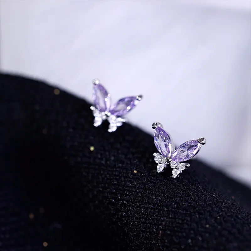 AIDIER 999 Fine Silver Stud Earrings Women's-2