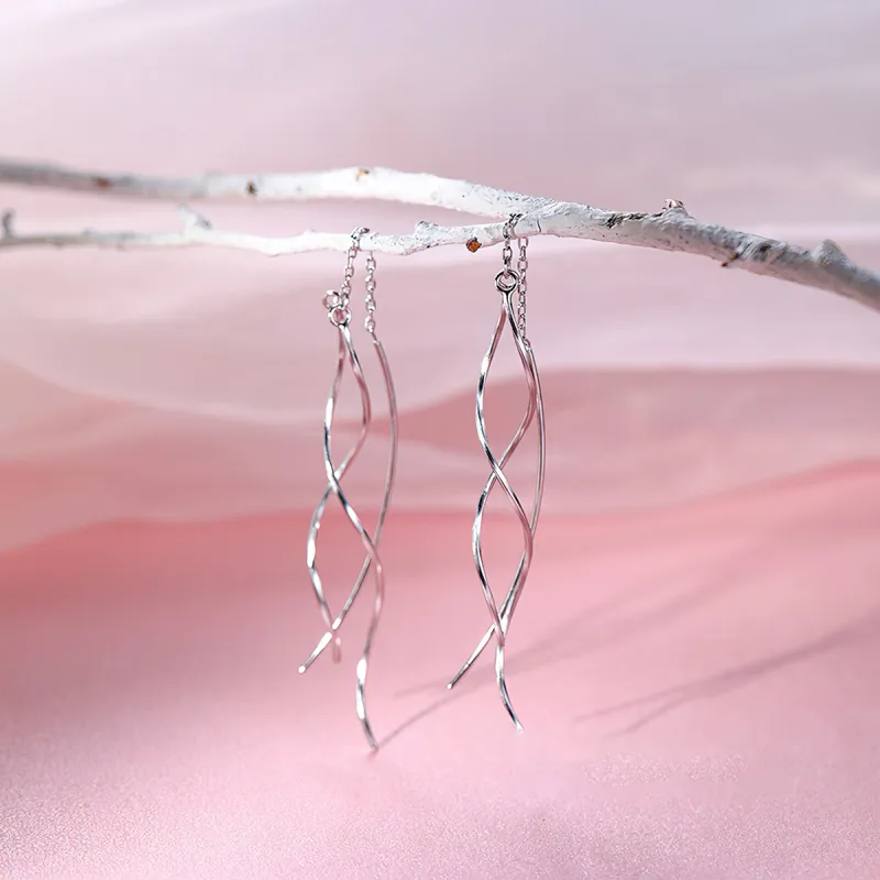 AIDIER 925 Sterling Silver Earrings Women's-2