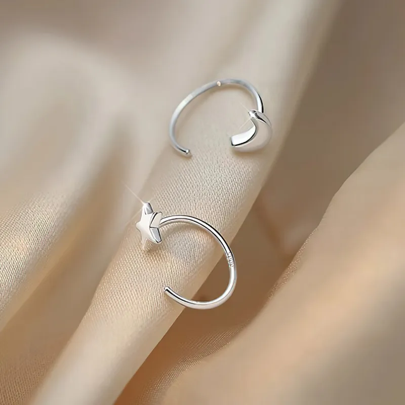 AIDIER 999 Fine Silver Earrings Women's-4