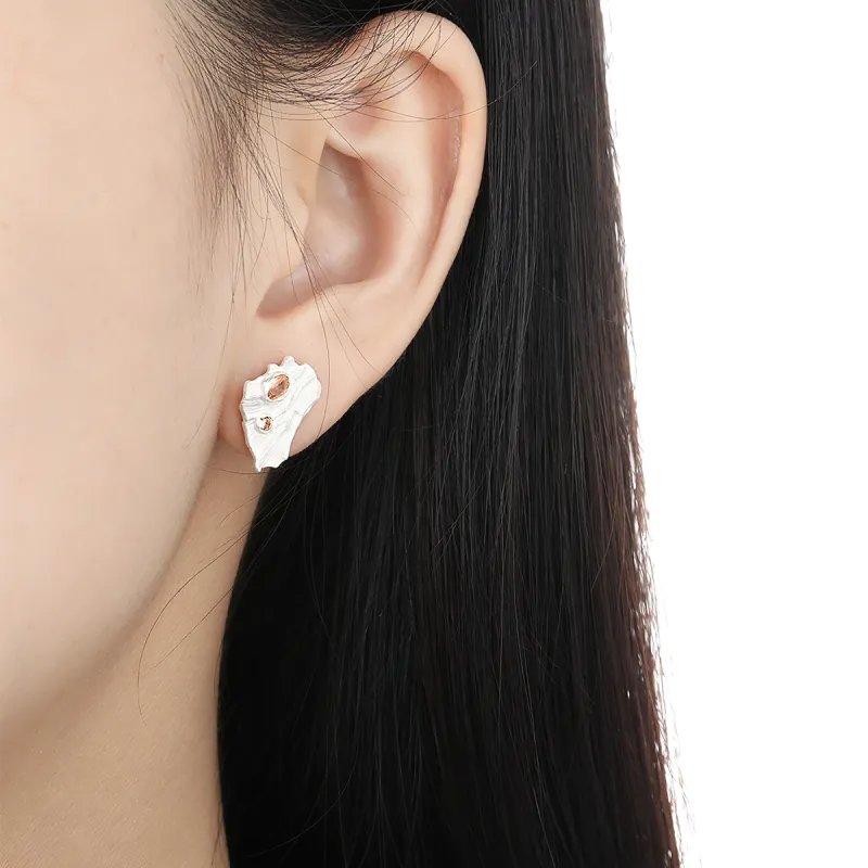AIDIER 925 Sterling Silver Stud Earrings Women's-4