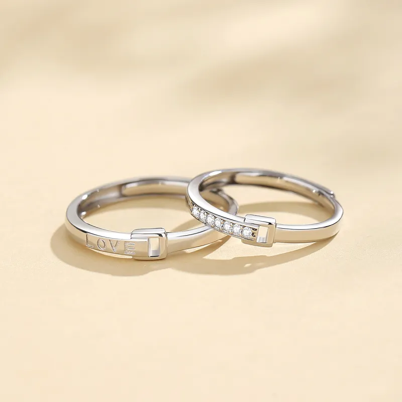 AIDIER 925 Sterling Silver Rings Unisex-1