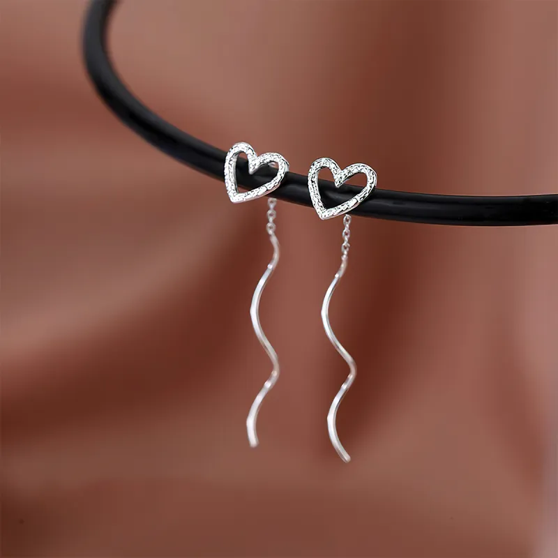 AIDIER 999 Fine Silver Drop Earrings Women's-1