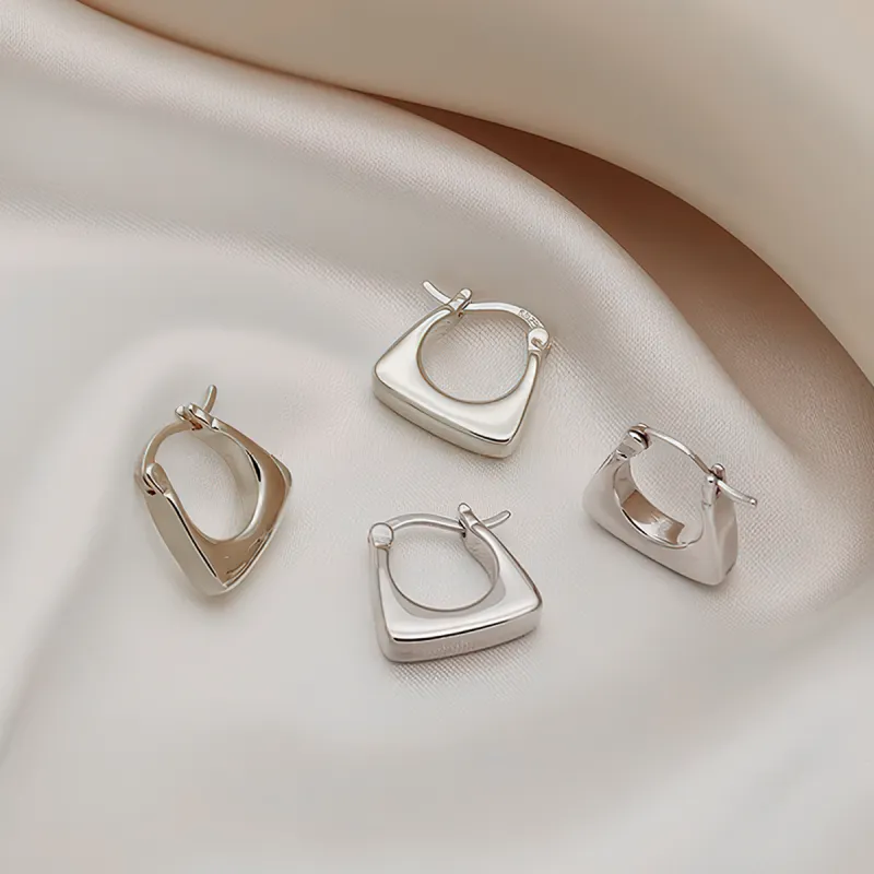 AIDIER 925 Sterling Silver Earrings Women's-8