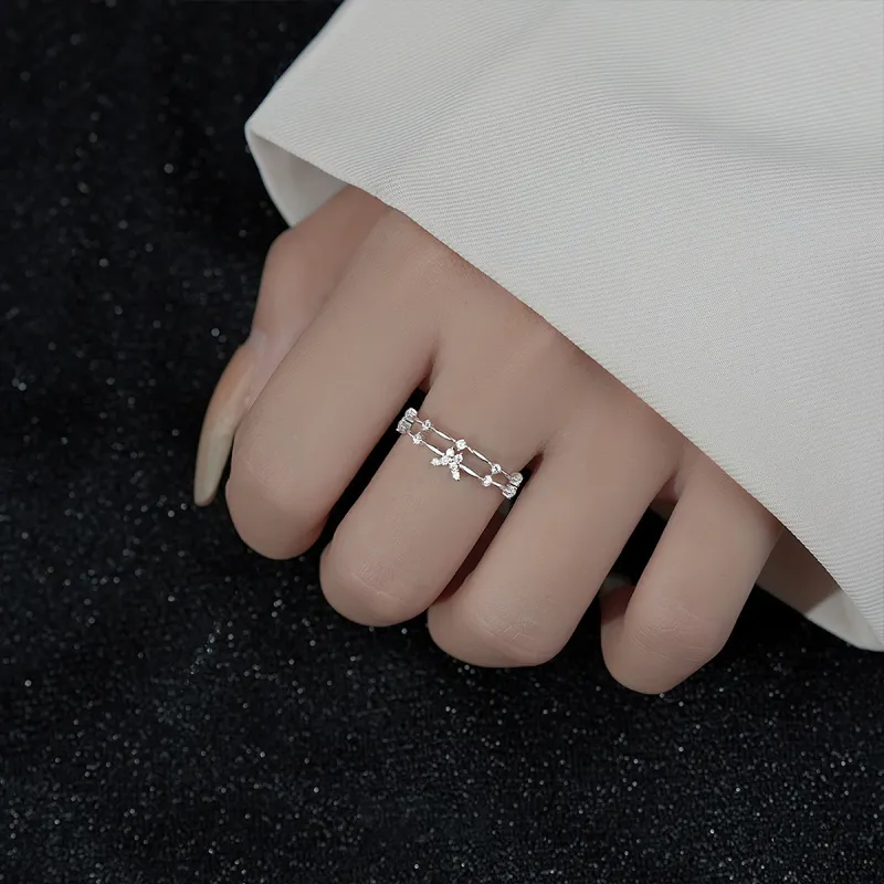 AIDIER 925 Sterling Silver Rings Women's-5