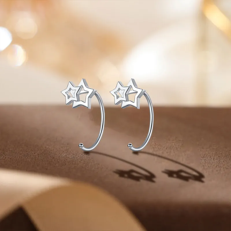 AIDIER 999 Fine Silver Earrings Women's-3