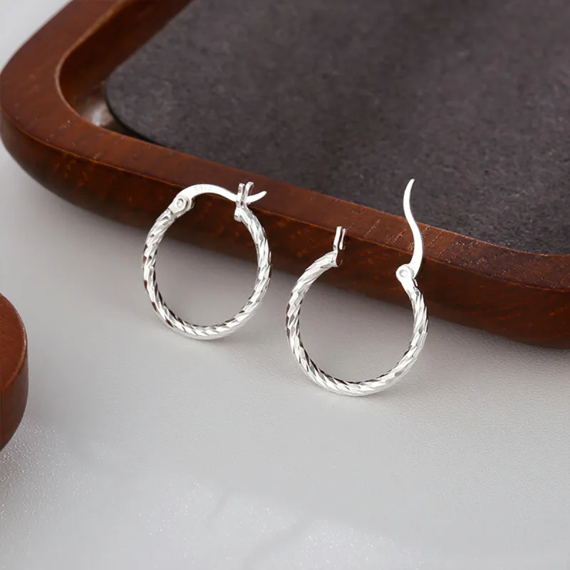 AIDIER 925 Sterling Silver Earrings Women's-3