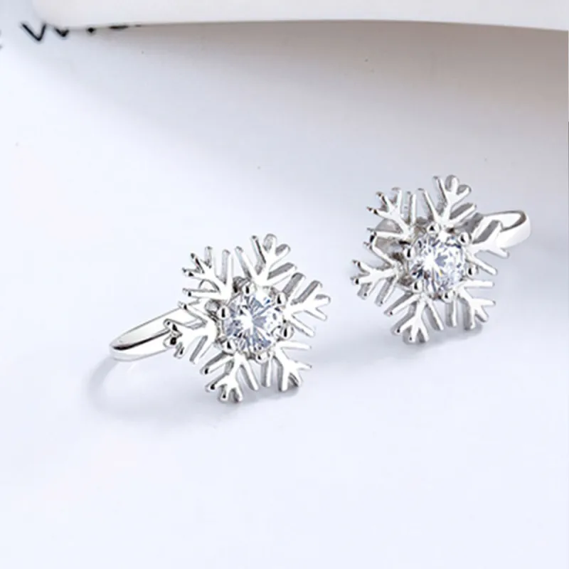 AIDIER 925 Sterling Silver Clip On Earrings Women's-3