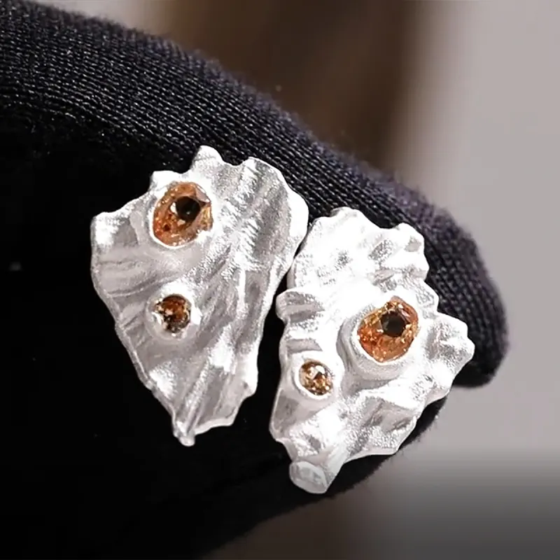 AIDIER 925 Sterling Silver Stud Earrings Women's-3