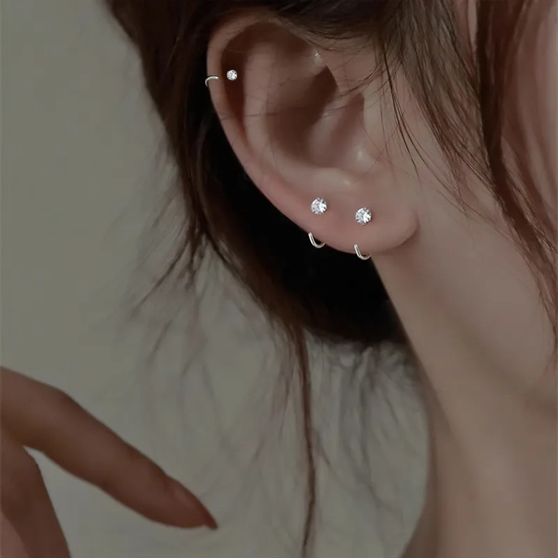 AIDIER 999 Fine Silver Earrings Women's-4