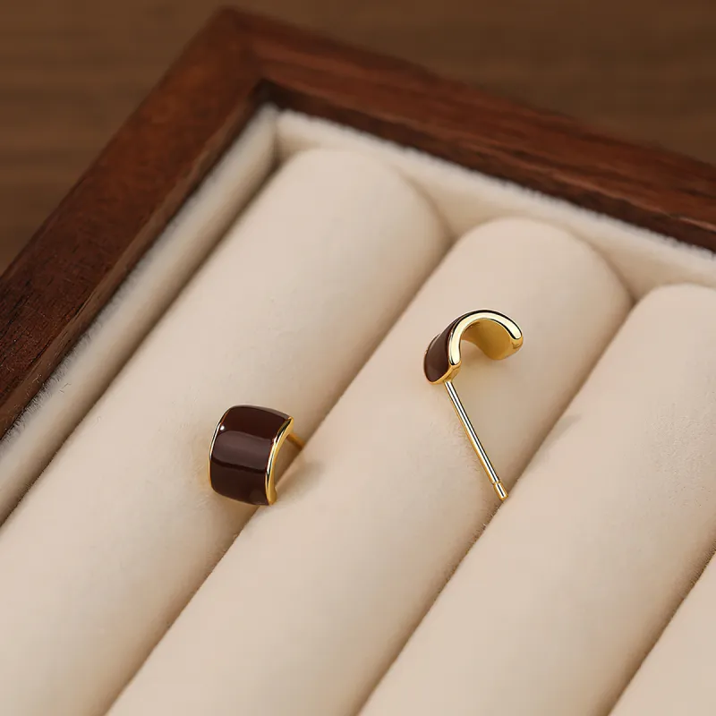 AIDIER 925 Sterling Silver Stud Earrings Women's-2