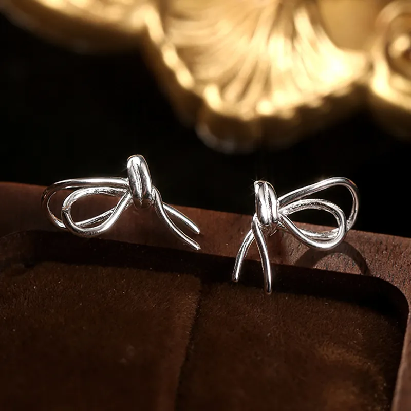 AIDIER 925 Sterling Silver Stud Earrings Women's-3