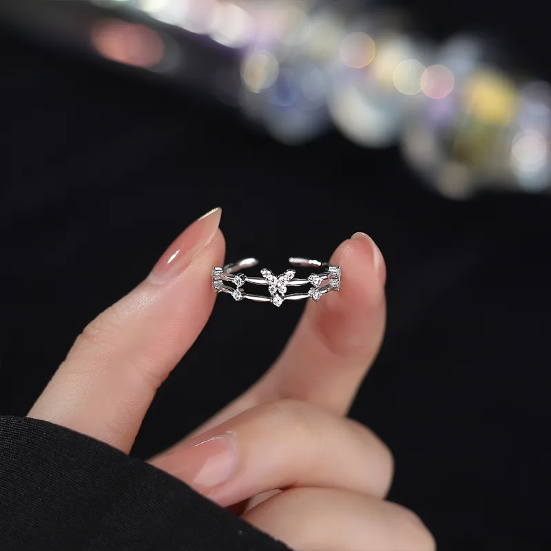 AIDIER 925 Sterling Silver Rings Women's-4