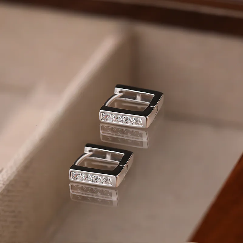 AIDIER 925 Sterling Silver Stud Earrings Women's-2