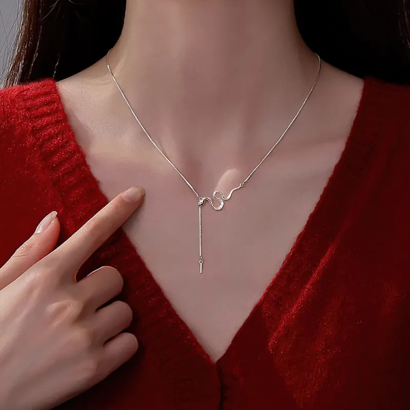 AIDIER 925 Sterling Silver Necklaces Women's-4